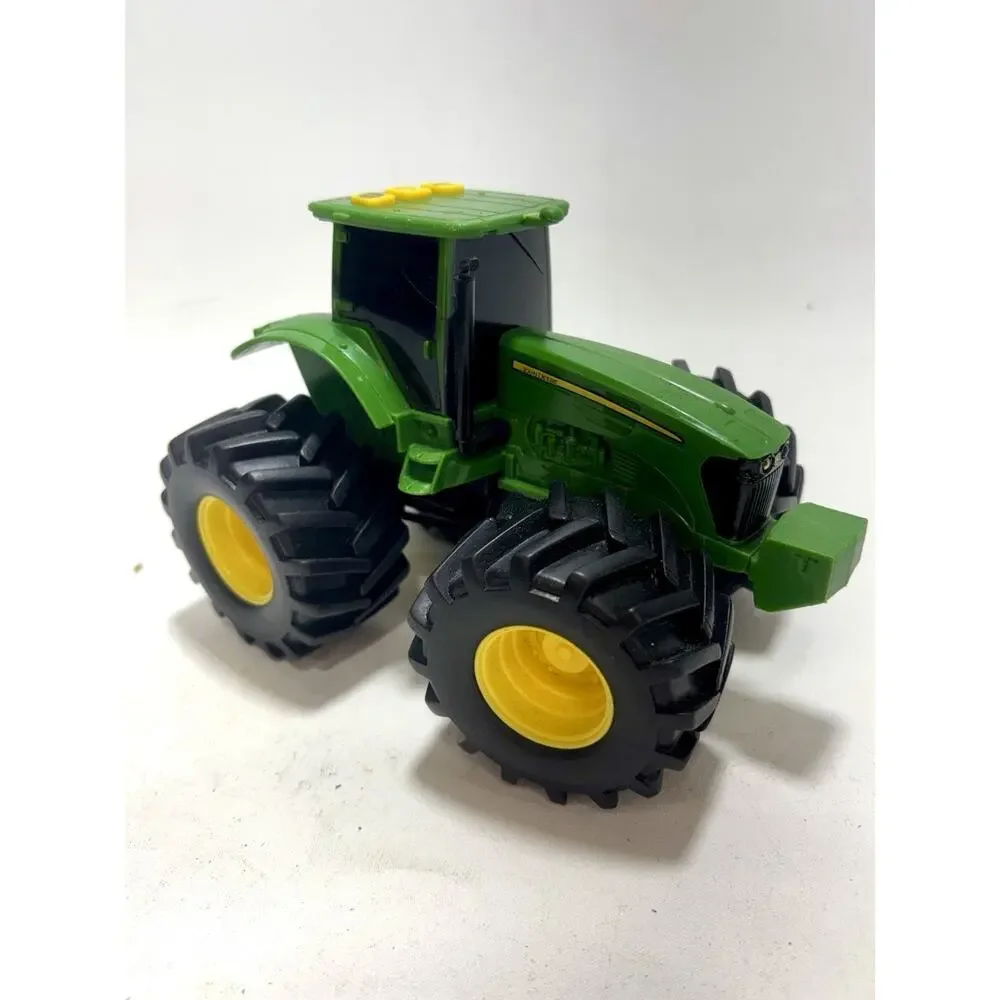 John Deere Monster Treads Tractor Toy ERTL 2011 Big Wheels Lights Sound Farm Toy